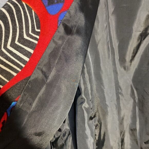 Colorful 80s Retro Artsy Unisex Blazer - Picture 7 of 8